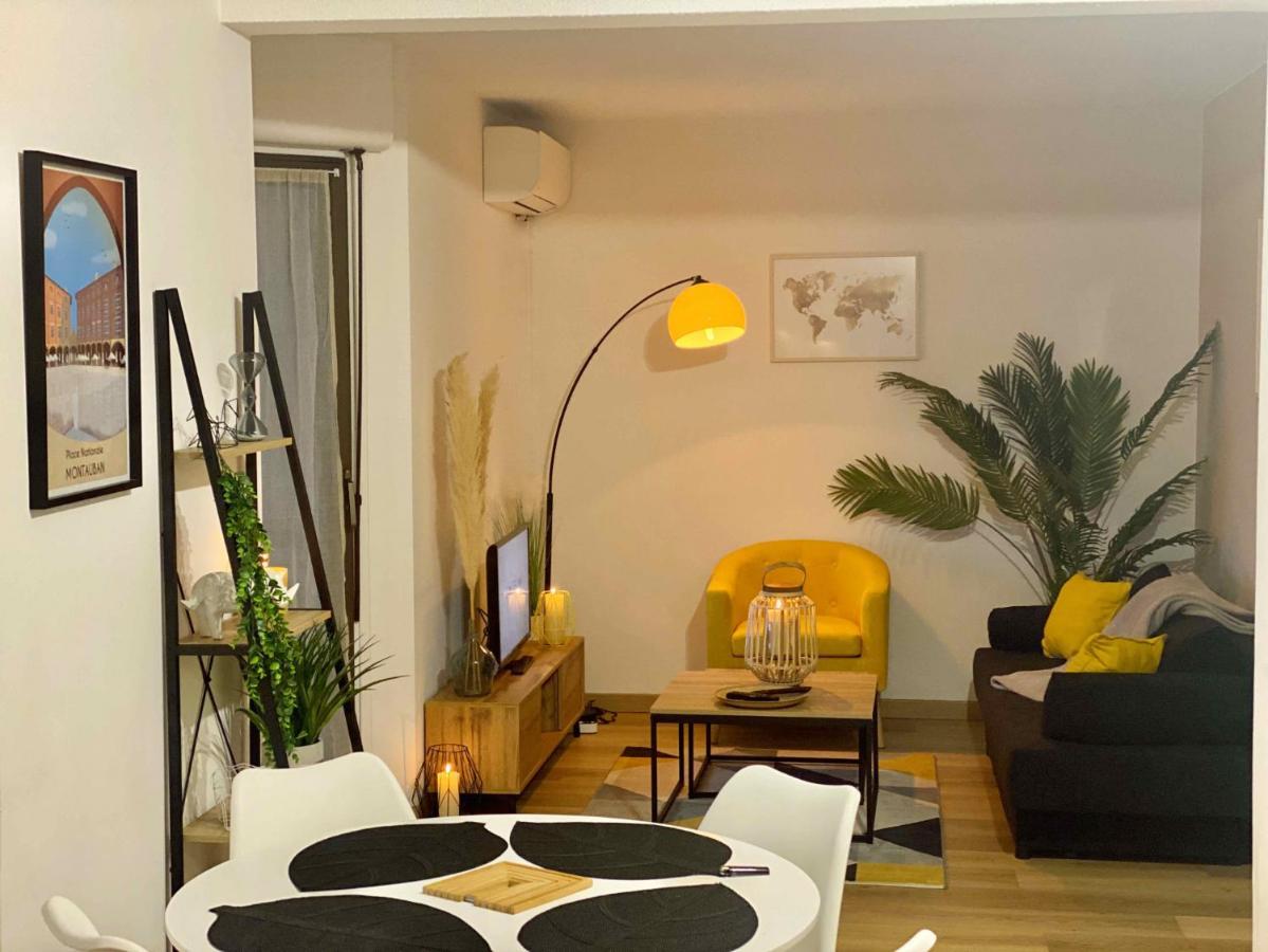 Appartement Le Point Virgule - Parking Privé - Climatisation à Montauban Extérieur photo