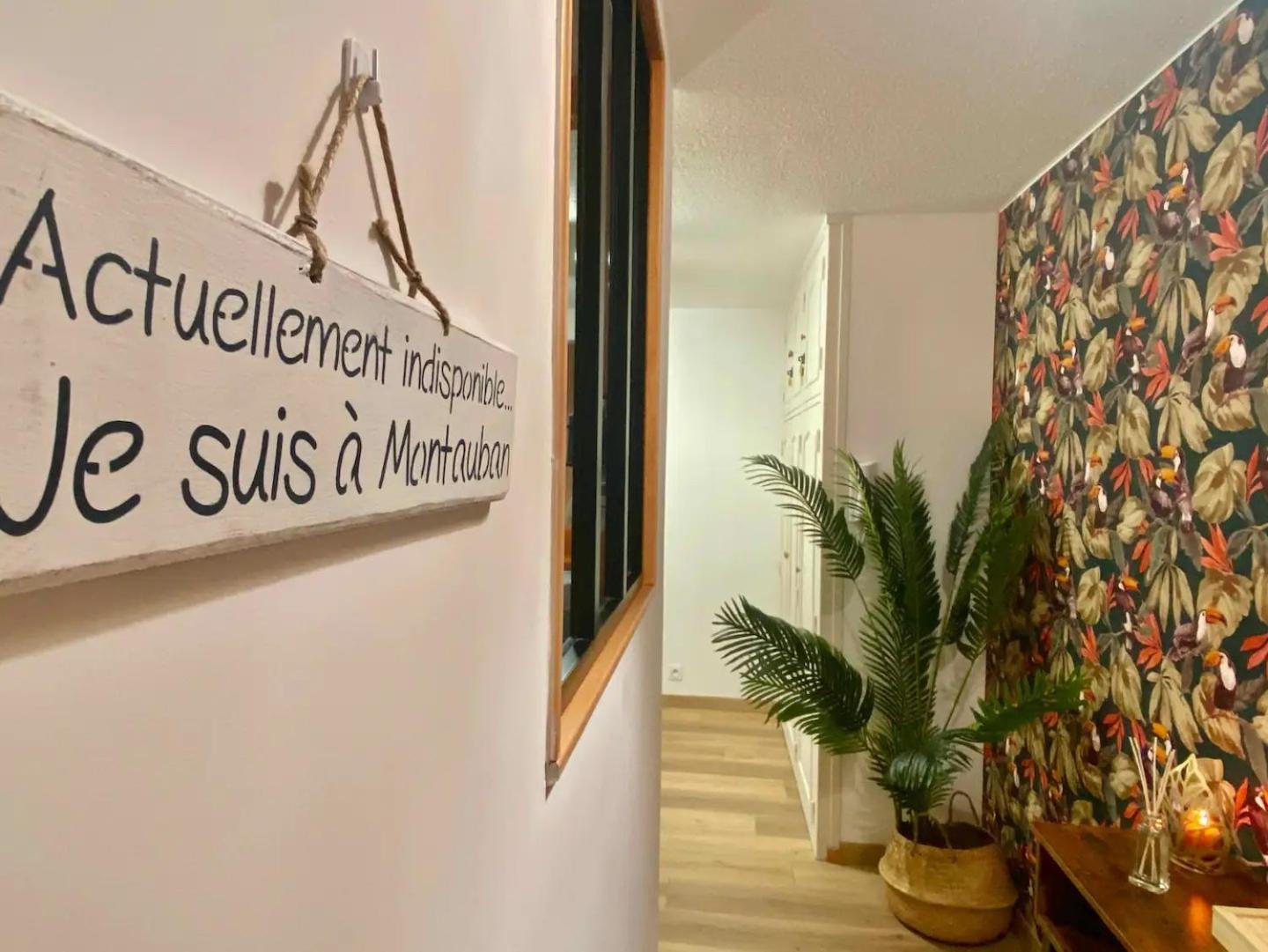 Appartement Le Point Virgule - Parking Privé - Climatisation à Montauban Extérieur photo